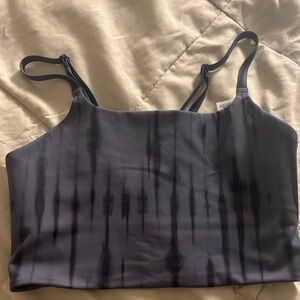 Nike Black and Gray Sports Bra